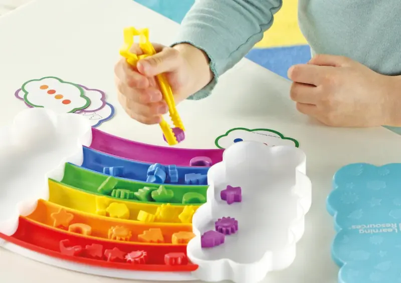 Sorteringsspil "Regnbue"