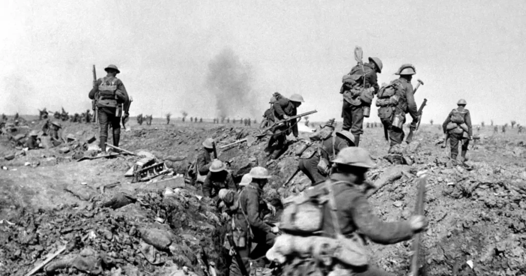 Første Verdenskrigs Forløb