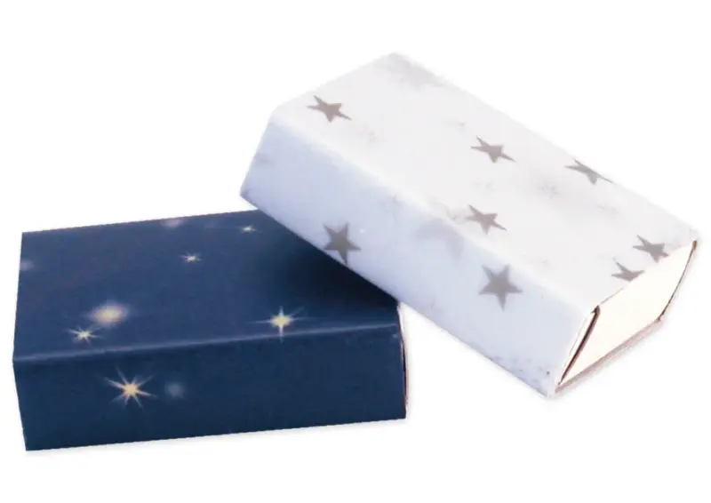 Hvide tændstikæsker – 10 stk. til kreative projekter