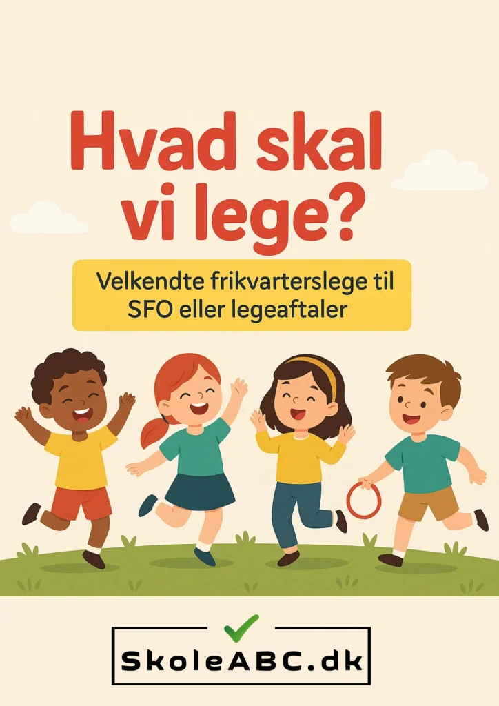 Hvad skal vi lege – 4 lege