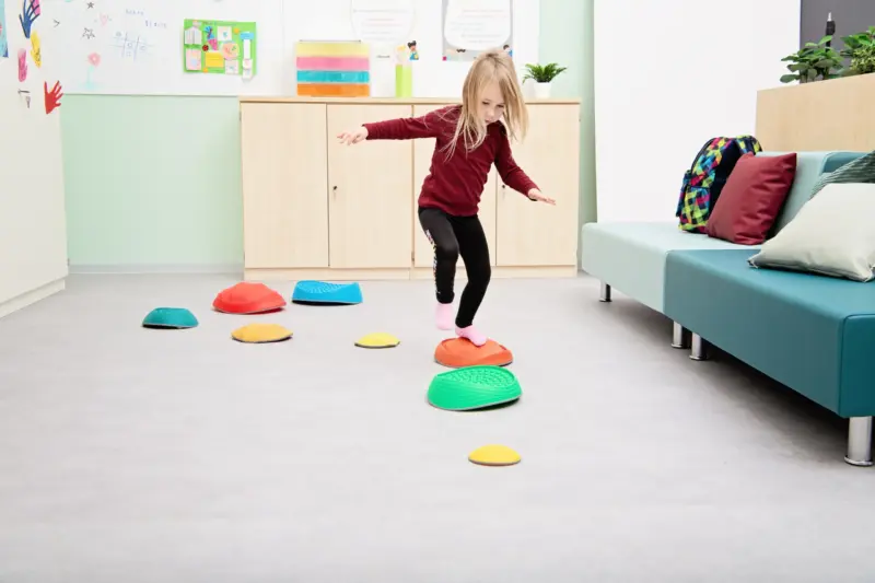 Balance-øer – farverig leg og motoriktræning i ét!