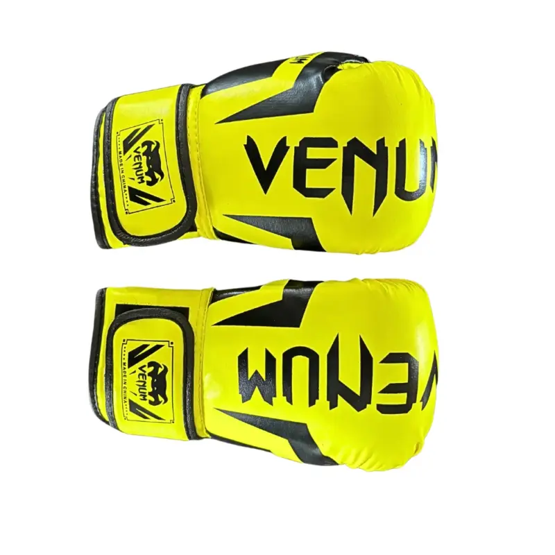 Boksehandsker til Børn 6oz i neongul - passer til børn fra 6-10 år