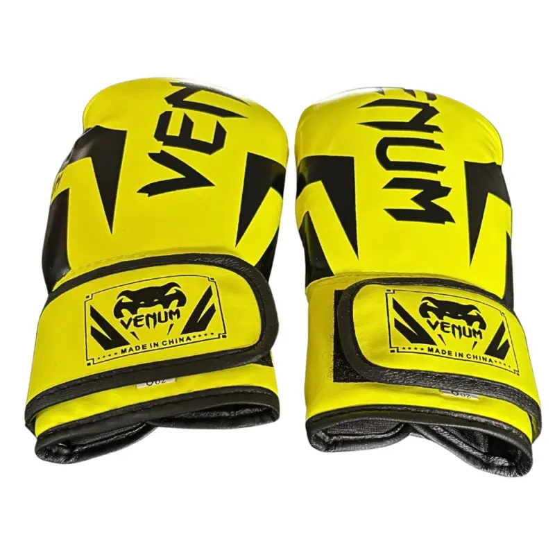 Boksehandsker til Børn 6oz i neongul - passer til børn fra 6-10 år