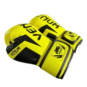 Boksehandsker til Børn 6oz i neongul - passer til børn fra 6-10 år