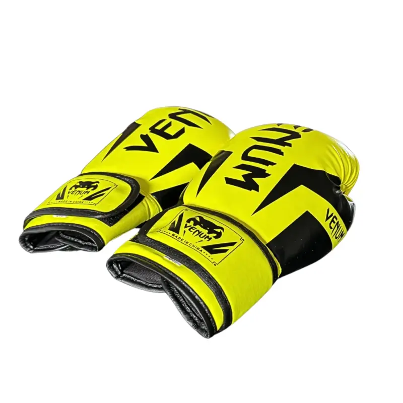 Boksehandsker til Børn 6oz i neongul - passer til børn fra 6-10 år