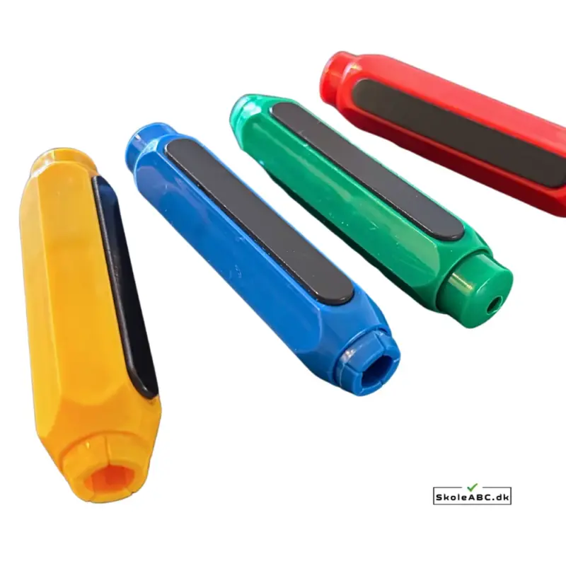 Kridtholder sæt magnetisk med 4 stk kridtholdere. Kridtholder til lærer og skole. Løse.