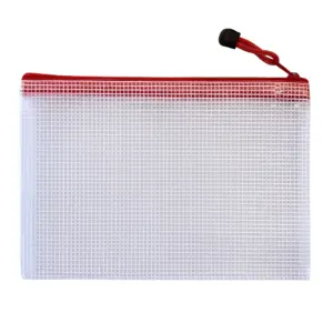 Lynlåslomme A5 i rød