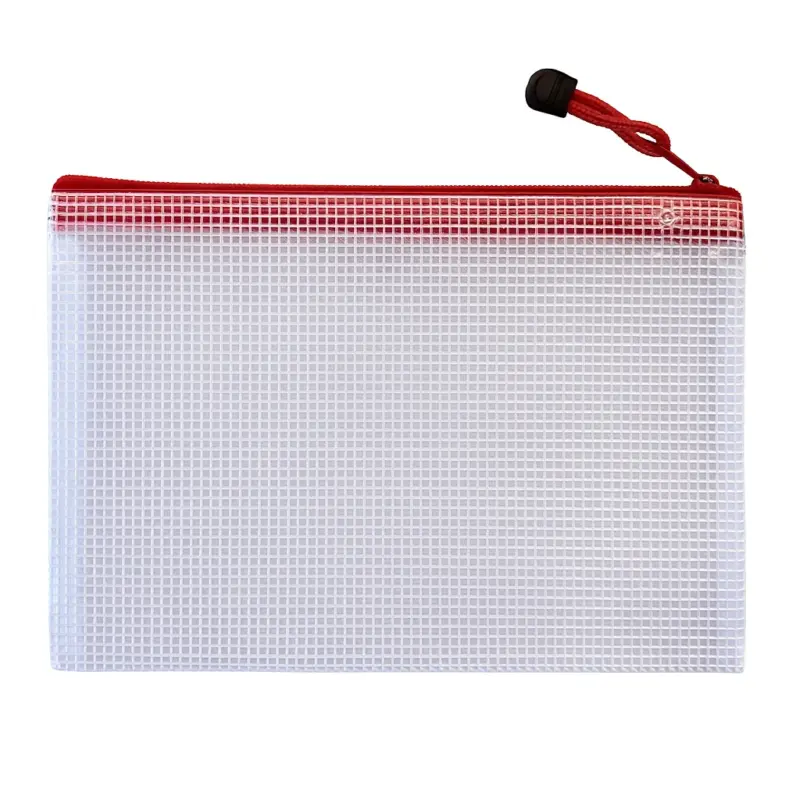 Lynlåslomme A5 i rød