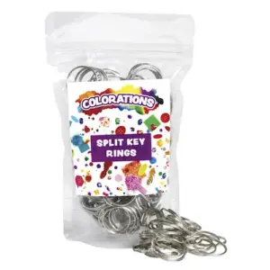 Nøgleringe Sæt på 144 stk