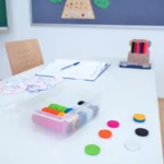 Tavlemagneter – Sæt med 80 stk. i flotte farver