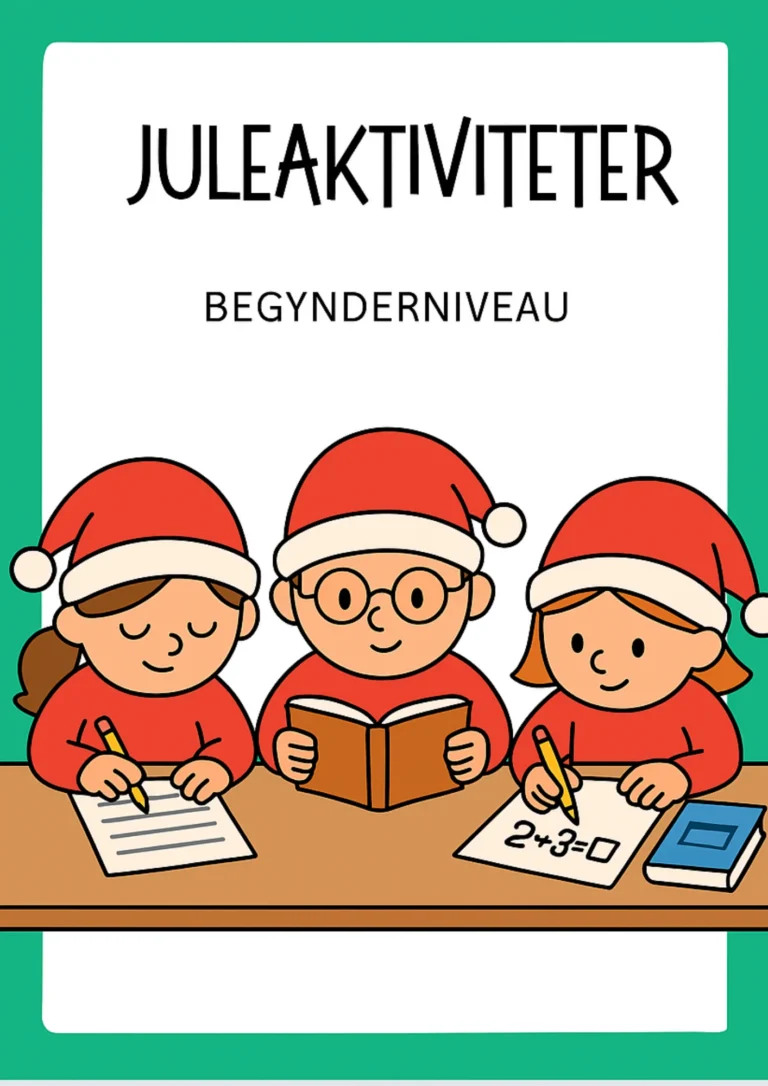 Juleaktiviteter – Begynderniveau