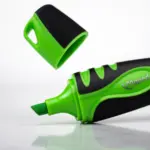 grøn mini overstregningstusch til skole og kontor