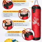 Guide til påfyldning af boksepude