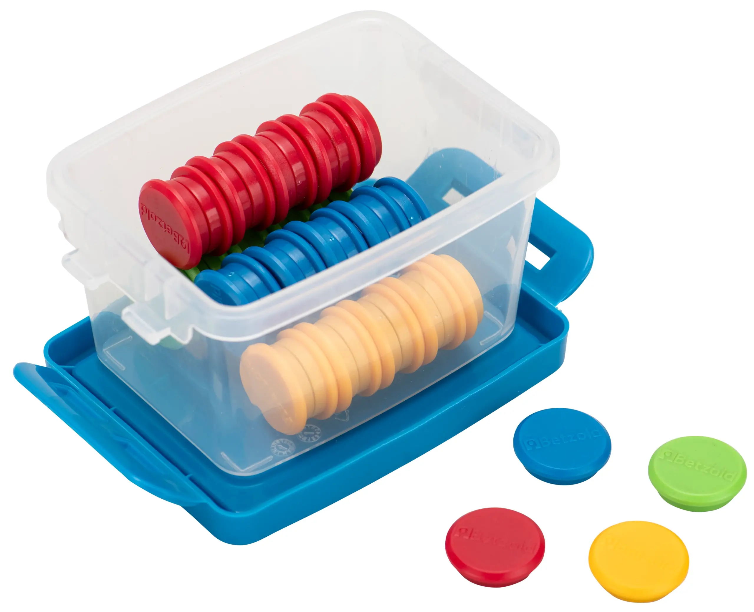 Tavlemagneter 2 cm i opbevaringsboks – 40 stk.