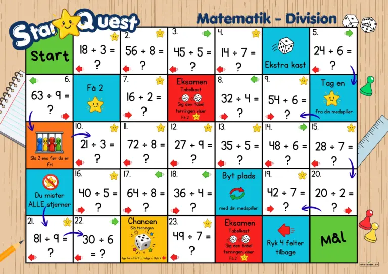 Star Quest – Matematik: Division