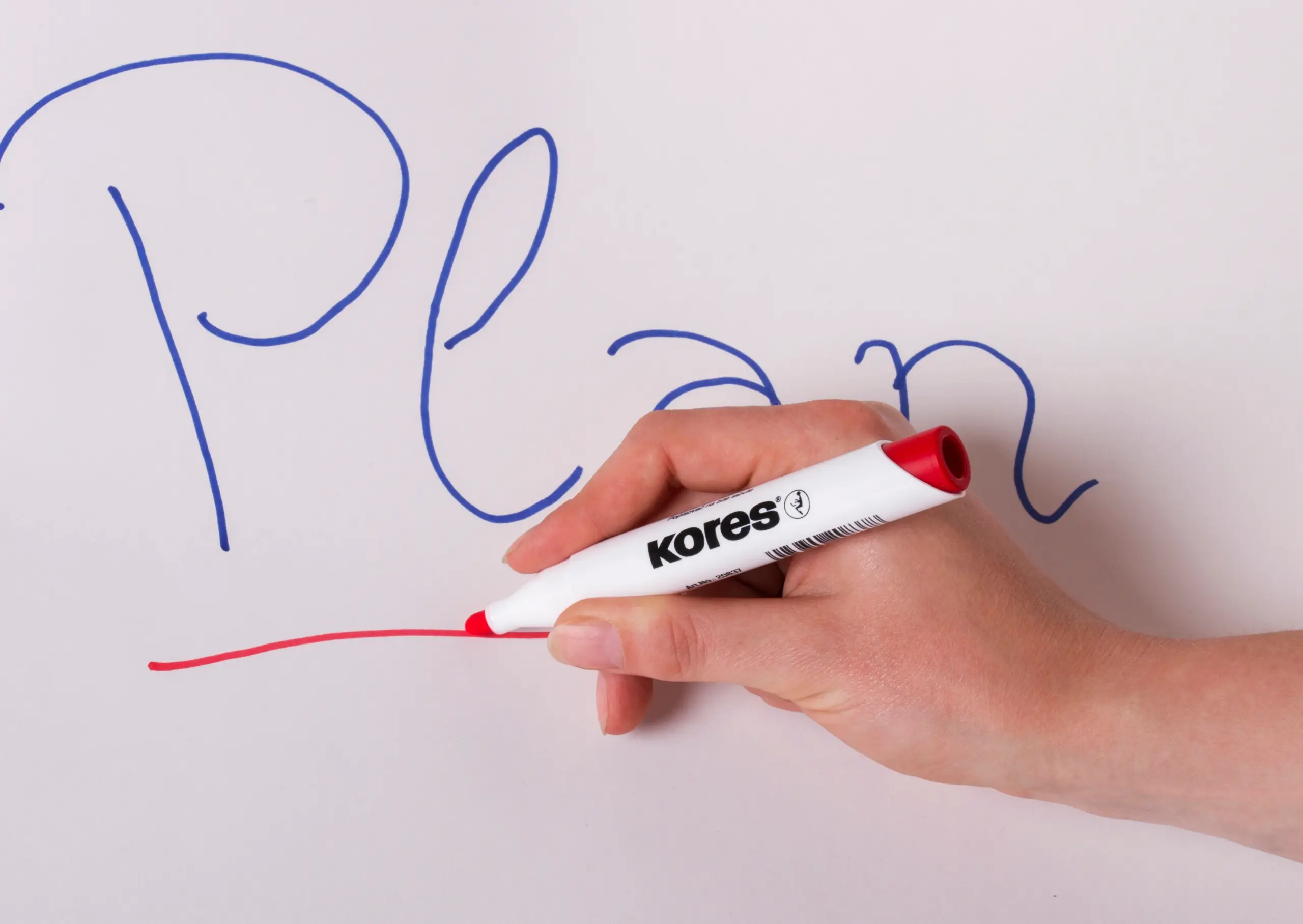 Kores® whiteboardmarkers med magnetisk tavlevisker – billede 3