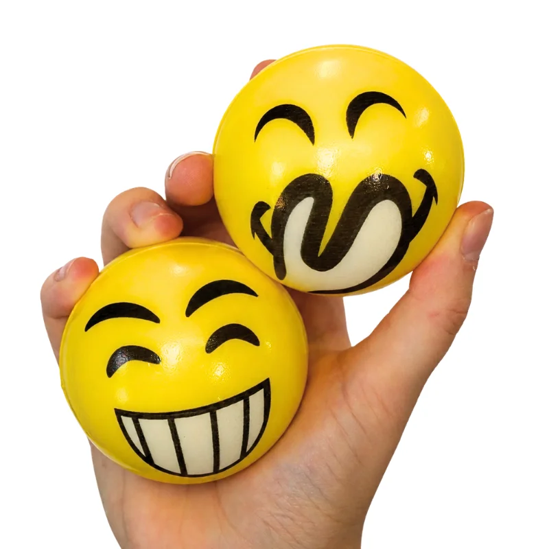 Emoji stressbold i skum – vælg dit humør – billede 4