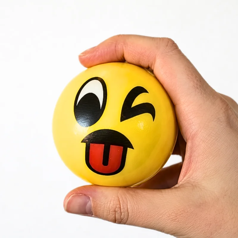 Emoji stressbold i skum – vælg dit humør – billede 6