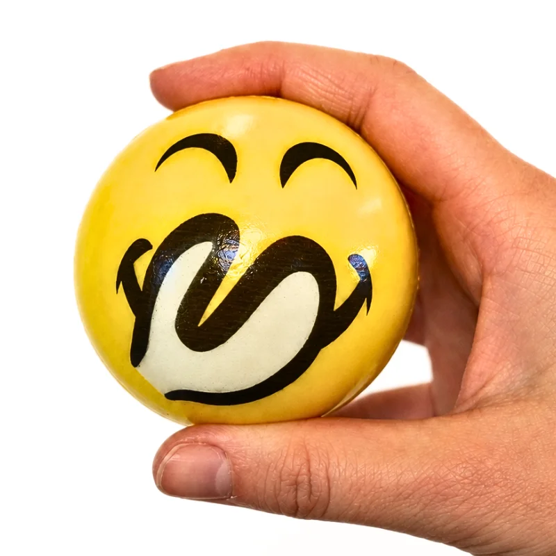 Emoji stressbold i skum – vælg dit humør – billede 5