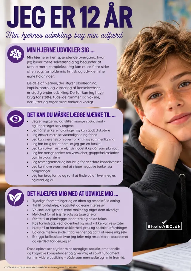 Jeg er 12 år – kognitiv udvikling